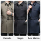 ✨New Arrival✨-Medium-length business style trench coat for men