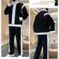 ✨New Arrival✨Men's Outfit Casual 2 Piece Contrast Sports Jogging Tracksuits Set（44 OFF）