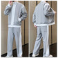 ✨New Arrival✨Men's Outfit Casual 2 Piece Contrast Sports Jogging Tracksuits Set（44 OFF）