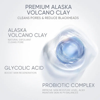 ✨Dual Clay Mask Stick Set — Mugwort Clarifying / Volcanic Mud Detoxifying / Brightening & Even-Toning