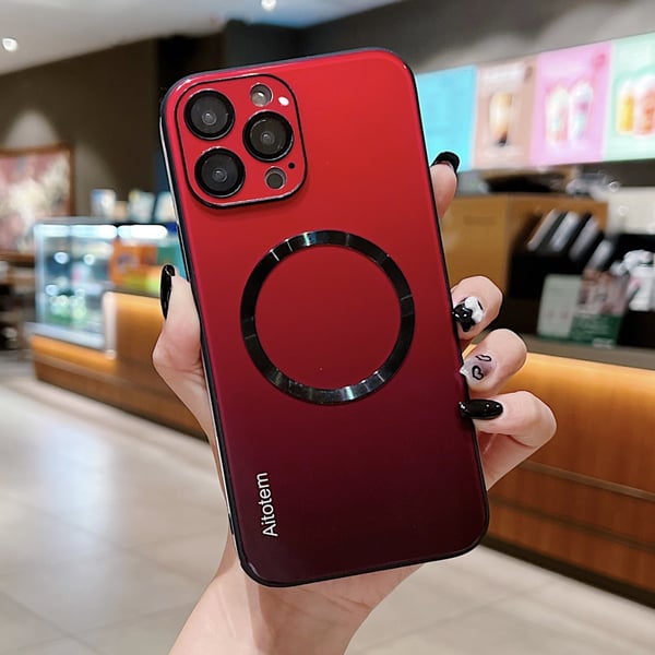 Gradiëntcase met magnetisch voor iPhone