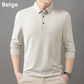 ✨New Arrival✨Men's Business Casual Lapel Long Sleeve T-Shirt