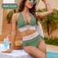 🔥Summer Sale 50% OFF💥High Waisted Tummy Control Color Block Bikini Sets👙 | Flattering & Stylish for Summer Confidence