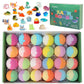 🔥12 pièces/paquet🛁 Bombes de bain naturelles pour enfants avec méga bulles &  Surprise à l'intérieur 🥚✨