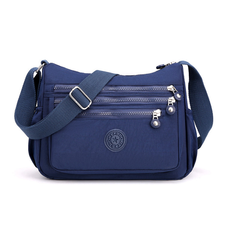 🏷️ Everyday Organization | Lightweight Multi-Pocket Water-Resistant Crossbody Bag
