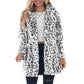 💥2026 HOT SALE - 🏆50% OFF!!❄️ Luxe Winter Style | Women's Leopard Print Faux Fur Coat