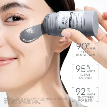 ✨Dual Clay Mask Stick Set — Mugwort Clarifying / Volcanic Mud Detoxifying / Brightening & Even-Toning