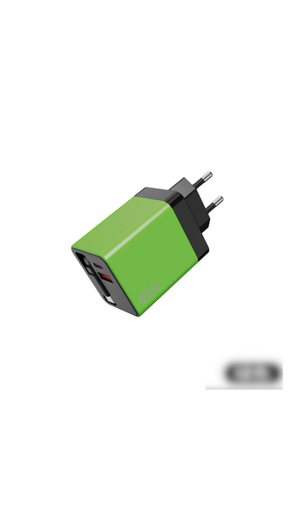 65W Fast Charging Phone Charger Block with Retractable 80cm Type-C Cable