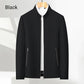 Unisex Stand Collar Zipper Casual Jacket