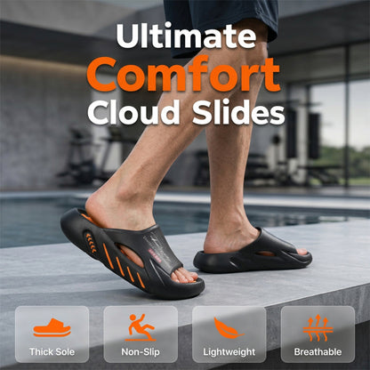 🥳SUMMER HOT SALE💥60% OFF!🥳💞50K+ SOLD! Unisex Non-Slip Thick Sole Cloud Slides🎁
