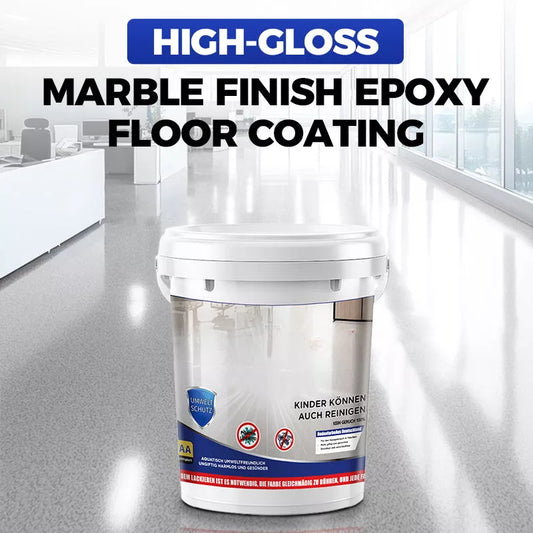 ✨2025 HOT SALE New Arrival✨High-Gloss Marble Finish Epoxy Floor Coating