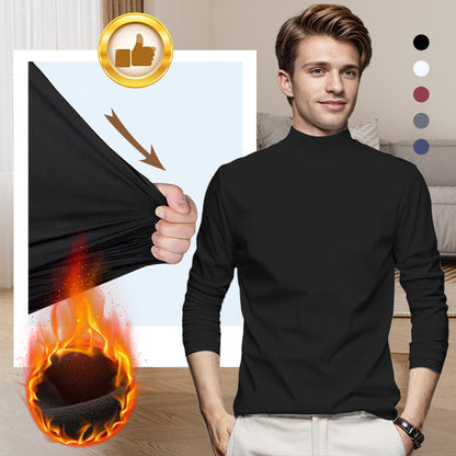 🔥New Hot Selling🔥Men's Mercerized Cotton Stretch Warm And Comfortable Base Layer shirt