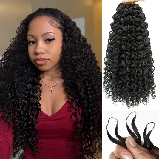 ISEE Hair Boho Braids – Knotless Crochet, 4-5 Packs Full Head