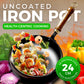 🔥🔥 Heavy cast iron roasting pan (uncoated) – perfect for Sunday roasts and crispy bread! ⏲️🥖 50% off – only while stocks last!