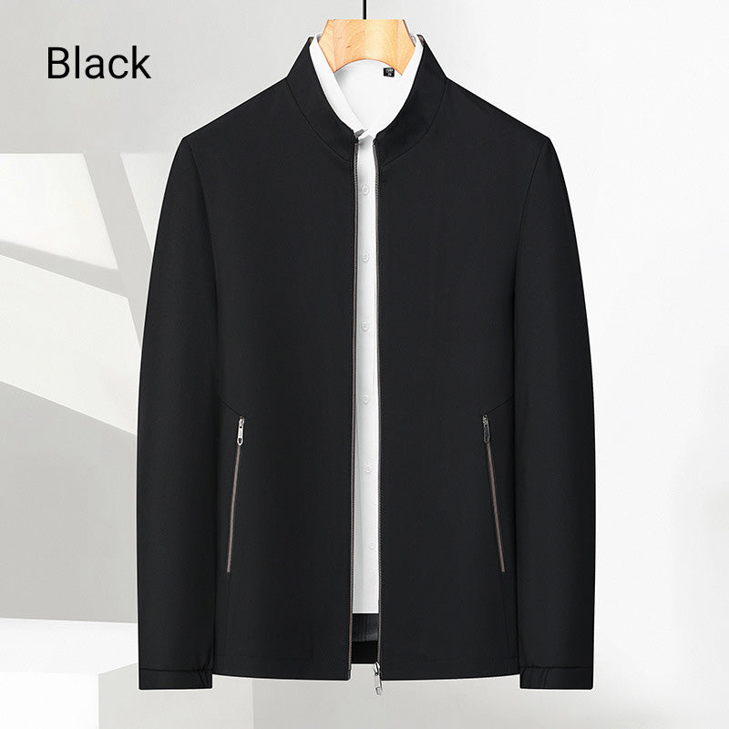✨Nuovi arrivi autunnali ✨Giacca casual da uomo con collo alto e cerniera