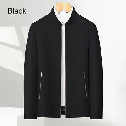✨Nuovi arrivi autunnali ✨Giacca casual da uomo con collo alto e cerniera