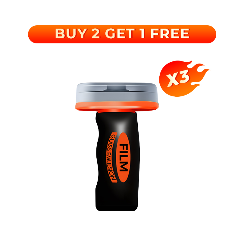 🚗BUY 2 GET 1 FREE! Auto Glass Oil Film Remover – Eliminates stubborn grease, wax & road grime. Restores crystal-clear visibility – safer night & rainy driving! 🌧️✨
