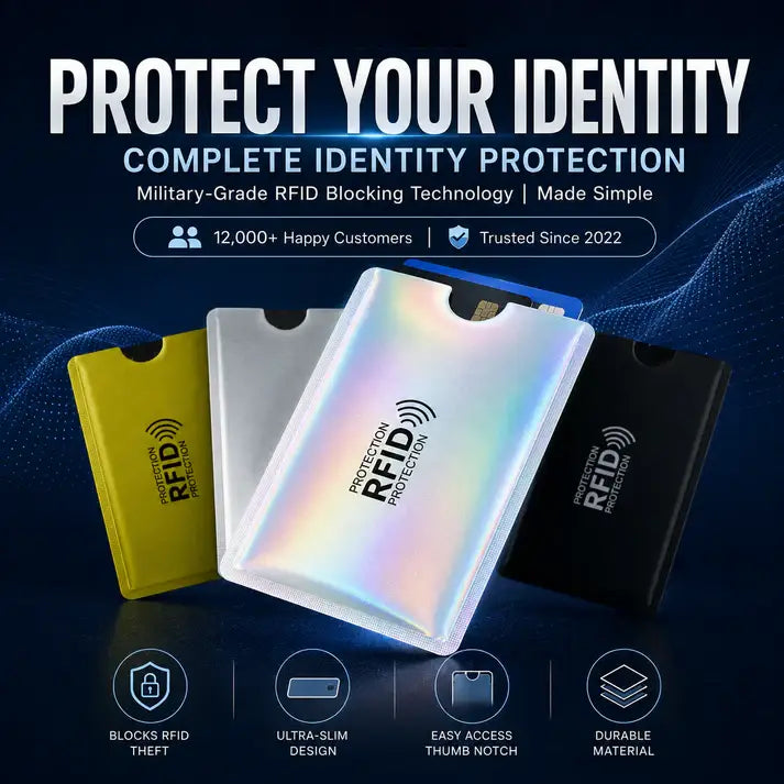 ✨ RFID Blocking Sleeves for Credit Cards