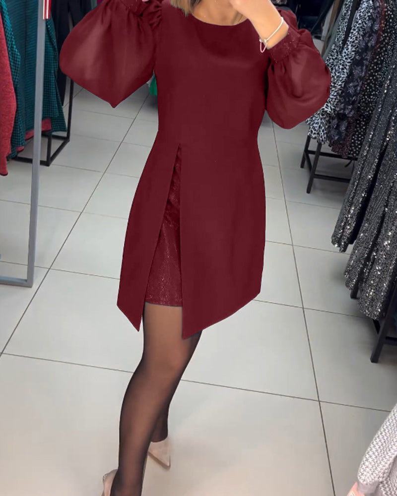 🌷Limited Time 73% OFF💞Elegant Puff Sleeve Dress