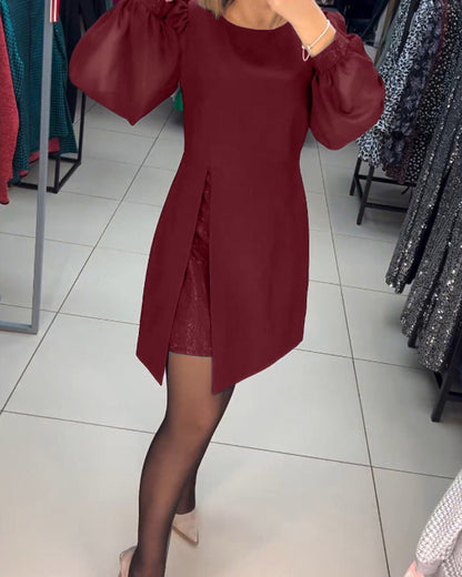 🌷Limited Time 73% OFF💞Elegant Puff Sleeve Dress