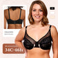 ✨ Women's Minimizer Lace Bra – Full Coverage Comfort & Natural Shape