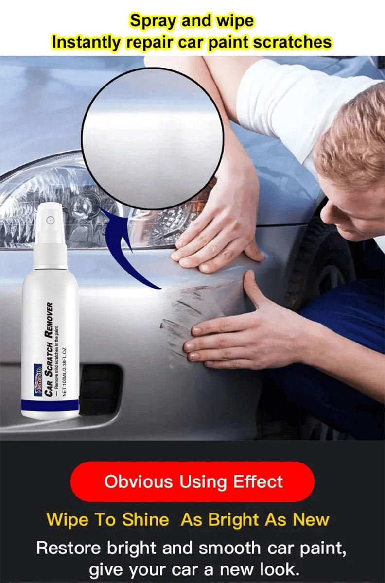 🔥Car paint scratch repair spray🚙Suitable For All Colors Car Paint