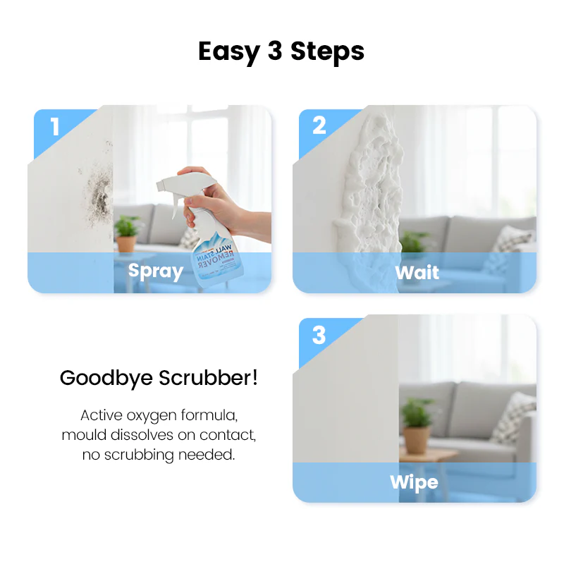 🎁Black Friday limited time sale!🎁Highly Effective Mould Removal Spray - Prevents Mould Regrowth