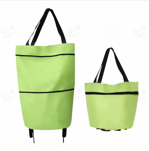 🎁Last Day Promotion 49% OFF🛒 Foldable Grocery Cart Bag – The Rolling Shopping Bag That Saves Your Back