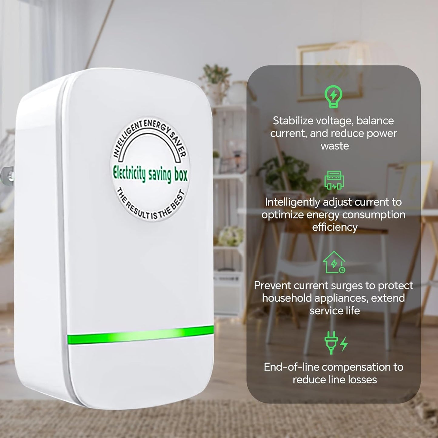 🔥2026 Smart Power Saver⚡ – 30KW Electricity Saving Box (90V–250V)