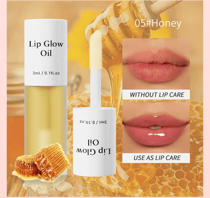 ⏳2026 NEW YEAR BUY MORE SAVE MORE✨ONLY ￡9.99!!!💋Tinted Lip Glow Oil - For Lush, Hydrated Lips with a Natural Glow! 💖