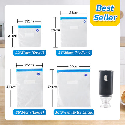 💥Kitchen Vacuum Sealer Bag Set