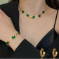 💖HOT SALE 50% OFF💖✨Ultimate Elegance--Jade bracelet, earrings and necklace set