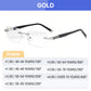 Sapphire high hardness✨Anti blue progressive Far And Near Dual-Use Reading Glasses