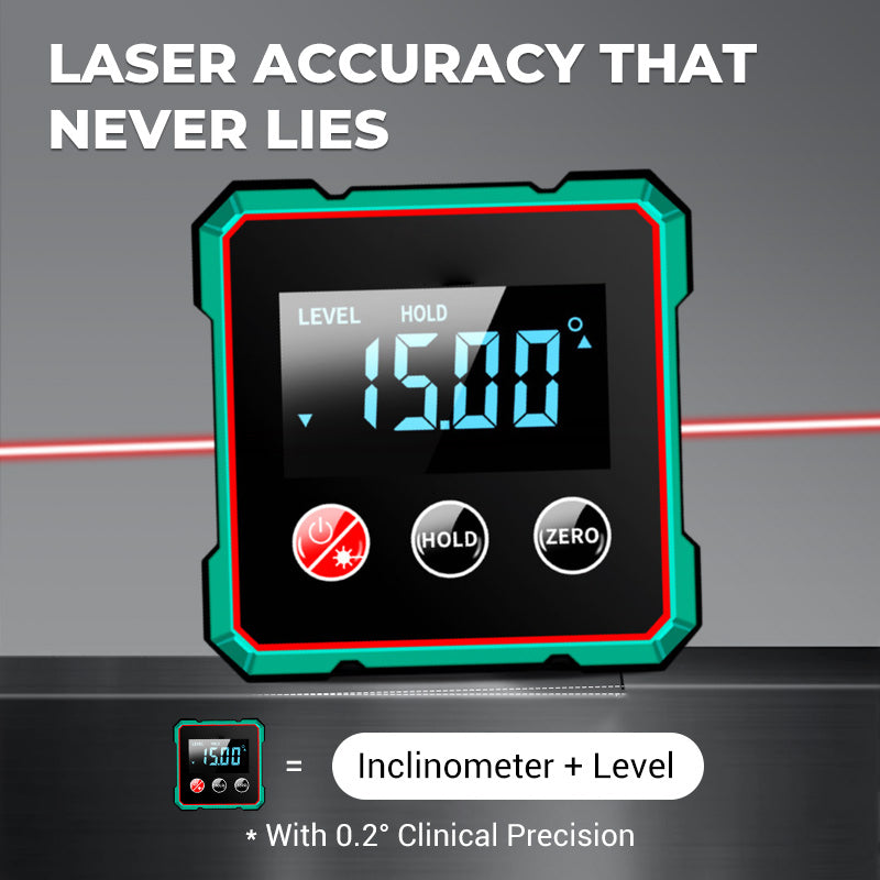 🔥Chercheur d'angle numérique magnétique avec laser électronique