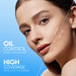 ❤️New Shade Launch❤️SKINTIFIC Velvet Matte Cushion Foundation Blue Ultra Cover Powder Foundation, 12h Oil-Control, Lightweight, Long-Lasting, Waterproof Korean Cushion Makeup