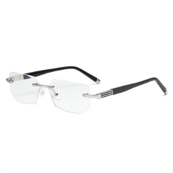 ✨Zafiro de alta dureza ✨Gafas de lectura progresivas antiazules de doble uso para cerca y lejos
