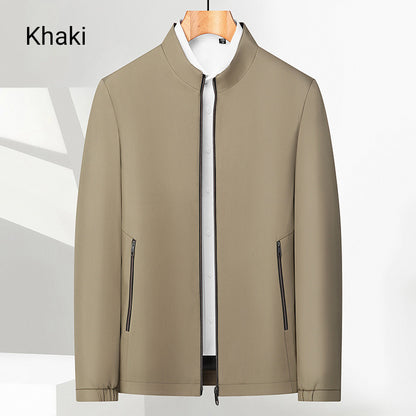 🔥2025 New Year Hot sale 50% OFF🔥Men's Standing Collar Zipper Casual Jacket