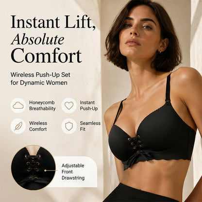 ✨Women’s Seamless Breathable Push-Up Support Bra