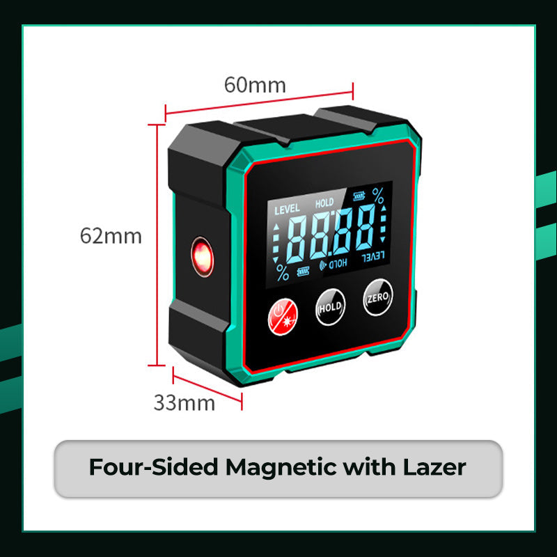 🔥Chercheur d'angle numérique magnétique avec laser électronique