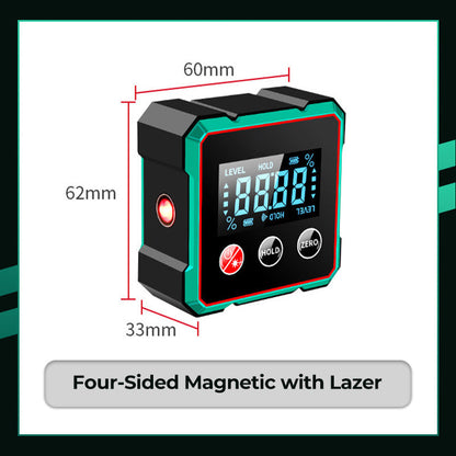 🔥Chercheur d'angle numérique magnétique avec laser électronique