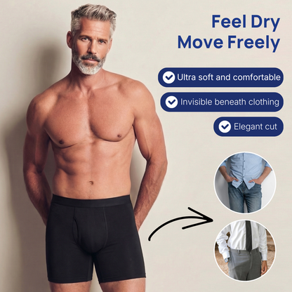 Buy 2 Get 1 Free.💪Men’s Ultra-Absorbent Incontinence Boxer Briefs