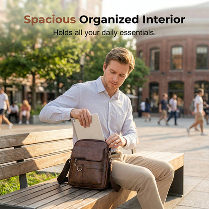 ⏳Time-Limited Special⏰Business Men’s Casual Crossbody Bag – Sleek Style for Work & Travel