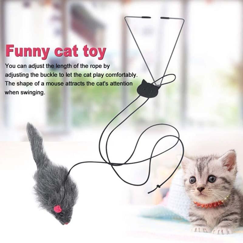 🔥Clearance Sale🔥Hanging Cat Scratch Mouse