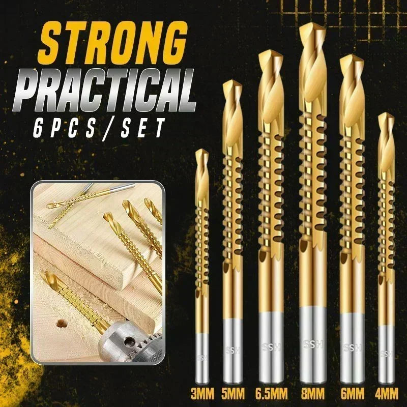 🔩 BUY 2 GET 1 FREE! ⚙️Twist Drill Bit Set – High-Speed Steel, Titanium-Coated & Multi-Material Ready
