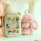 📢📢LIMITED TIME SPECIAL SALE 50% OFF !! ⏰🐰Handmade Soft Bunny PomPom Charms – Fluffy, Cute & Perfect for Bags, Keys & Gifts🎉