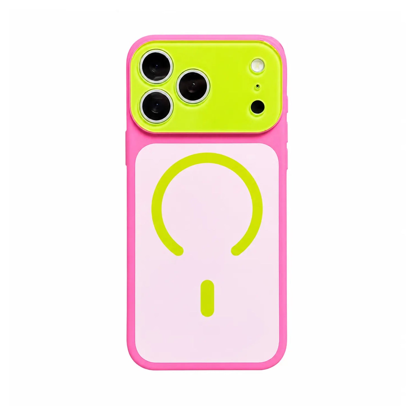 🔥Summer Hot Sale - ONLY ＄14.99!!⚡50K+ SOLD!🌈Dopamine Color Block MagSafe Case – Ultra-Slim Matte Hard PC Cover for iPhone 17 Pro Max