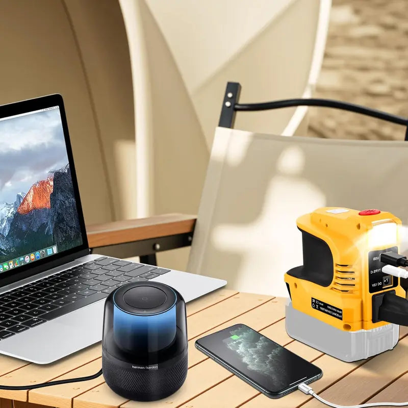 ⚡Onduleur compact CC vers CA - Convient aux voitures, camping-cars et aux activités de plein air