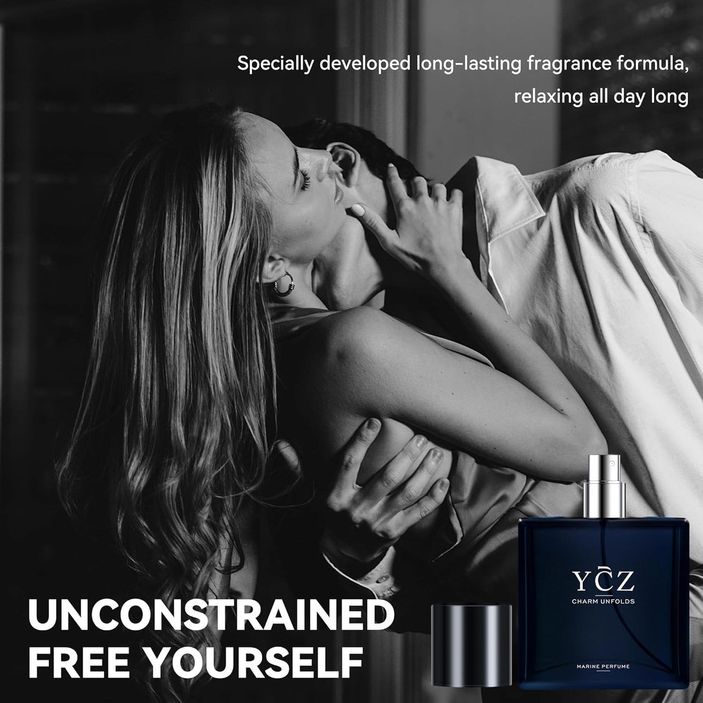 ⚡ LIMITED TIME 50% OFF! 🌊 YCZ Midnight Marine Eau De Parfum Unisex 50ml – Ocean Aroma with Pink Pepper, Ginger & Musk ✨