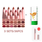 Hot Sale Deals- 12-Color Matte Lipstick & Lip Liner Set (Wood-Cased)