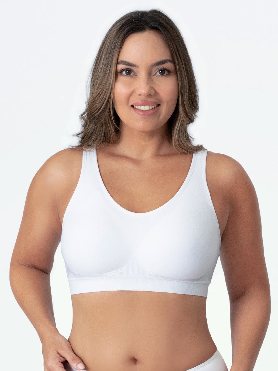 ✨ubras Seamless Bras for Women Full Coverage Wireless Bralette Widen Straps Side Comfortable Breathable